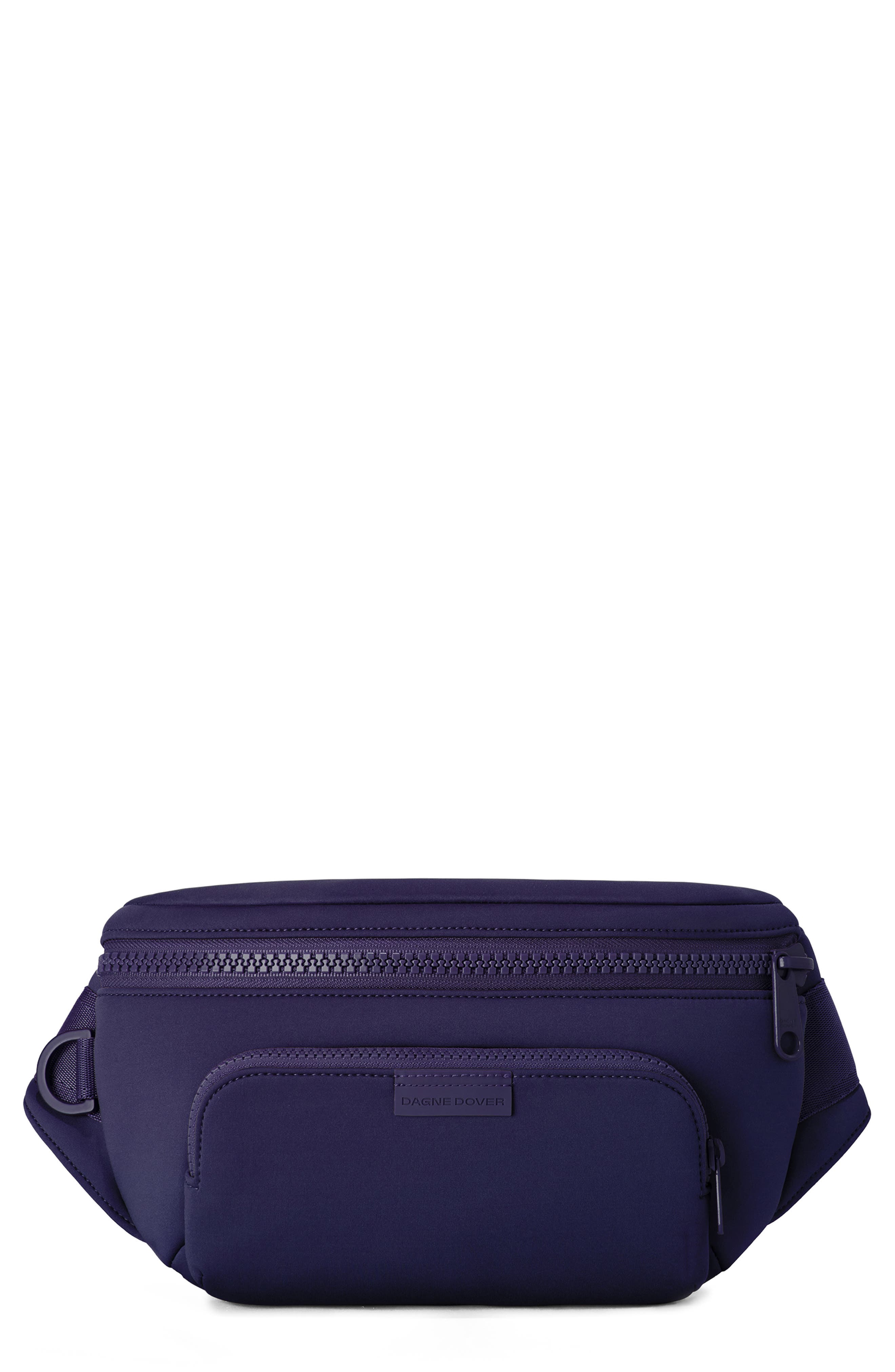 Dagne Dover Jax Large Belt Bag, Main, color, Midnight