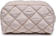 Urban Essentials Daily Duo- Quited Puffer Cosmetic & Travel Organizer Pouch