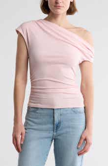 Lush One Shoulder Twist Top