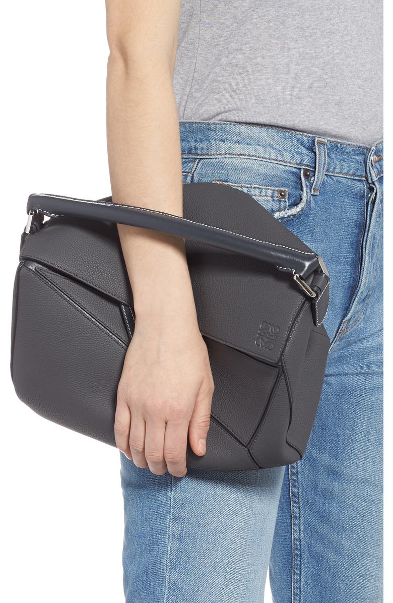 Loewe Puzzle Medium Leather Shoulder Bag, Alternate, color,