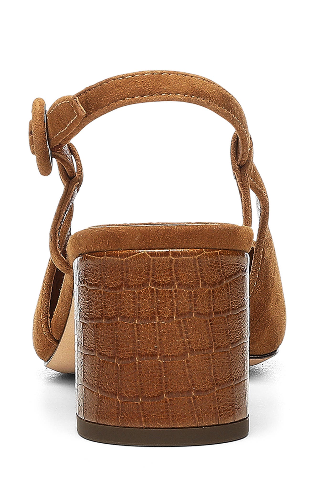 Donald Pliner Song Slingback Pointed Toe Pump, Alternate, color, Saddle