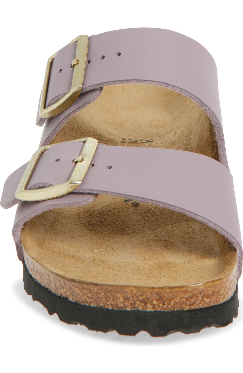 Birkenstock Arizona Birko-Flor Slide Sandal, Alternate, color, Faded Purple