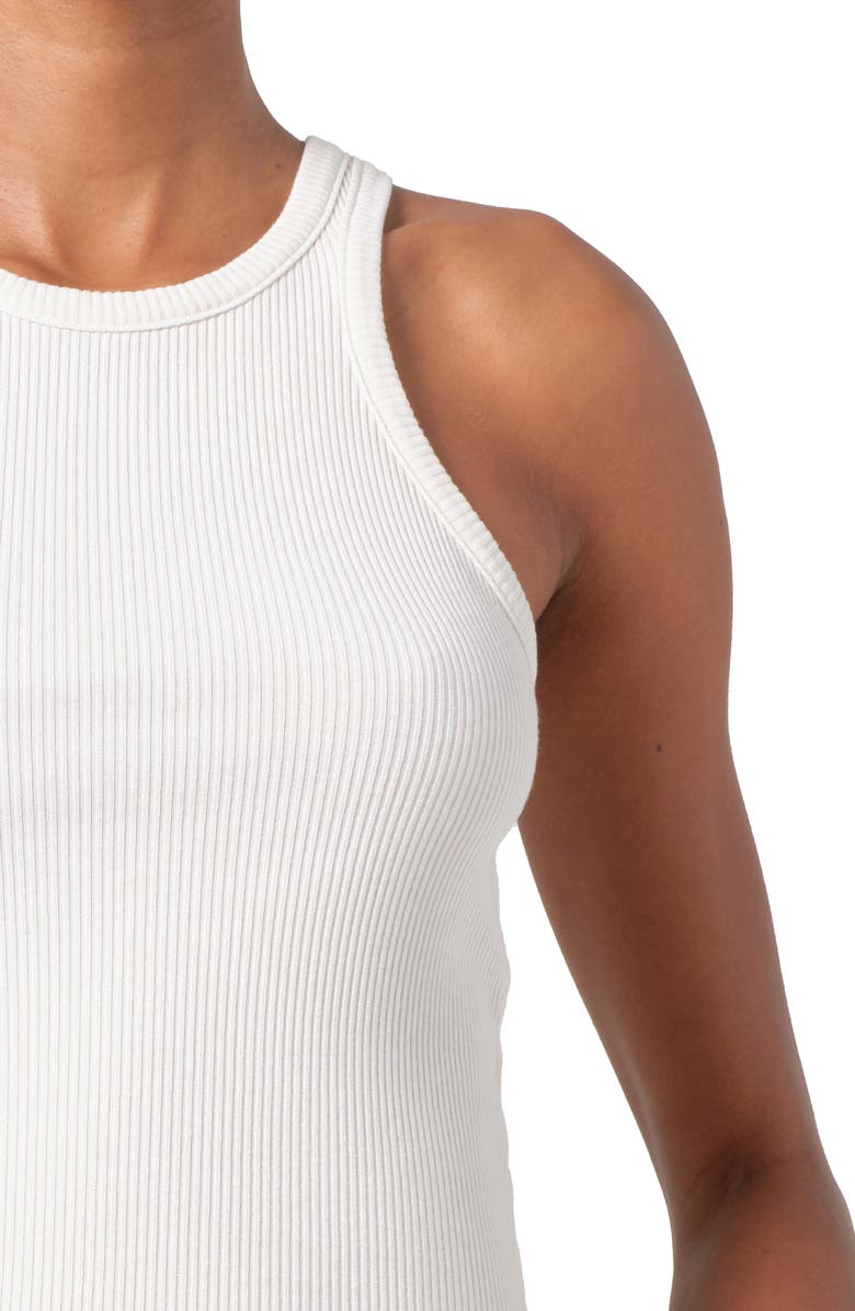 AGOLDE Rayne Rib Tank, Alternate, color, Powder