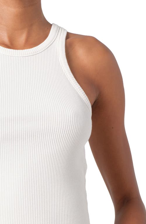 Agolde Rayne Sleeveless Tank Top In Powder In Powder