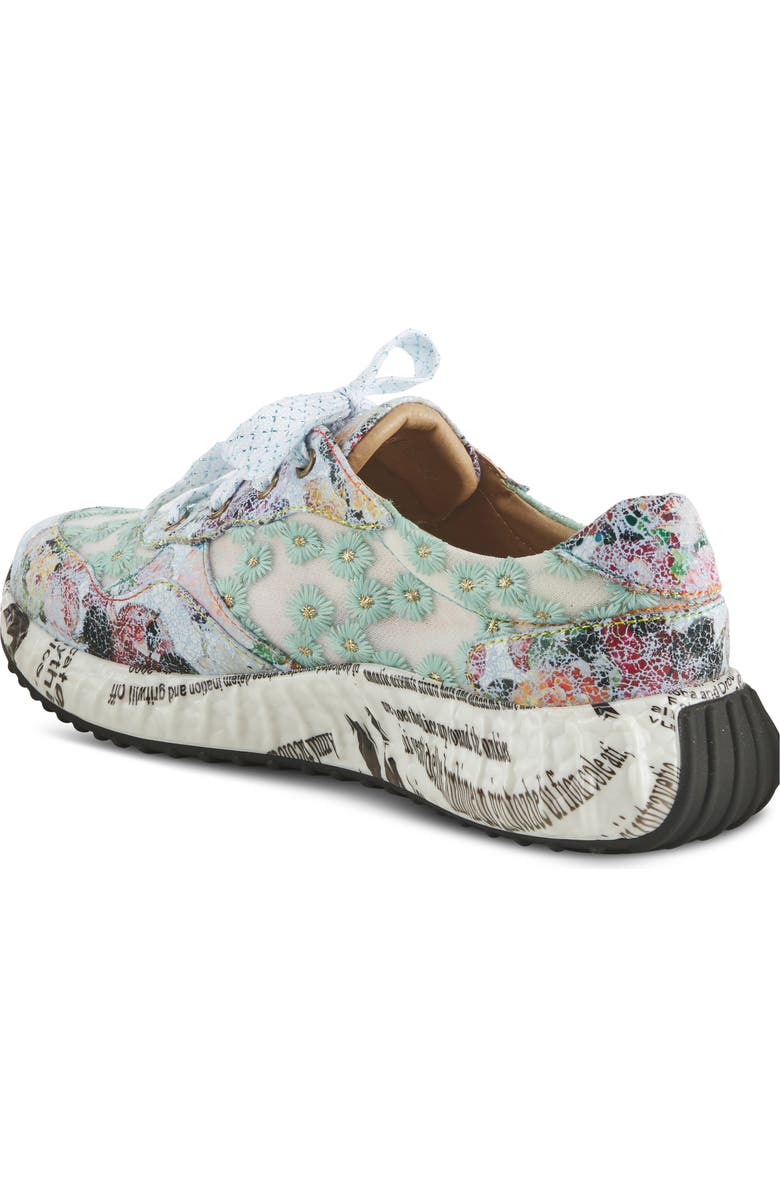 L'Artiste by Spring Step Daisymae Embroidered Sneaker, Alternate, color, Blue Multi