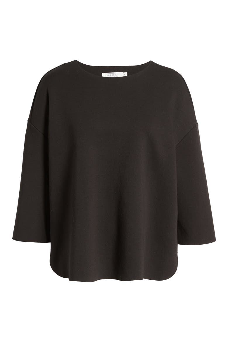 Dulap Woven Blouse, Alternate, color, BLACK