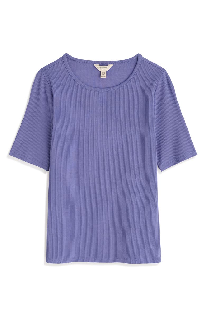 Seasalt Cornwall Gorse Lane Rib Shirt, Alternate, color, Bilberry