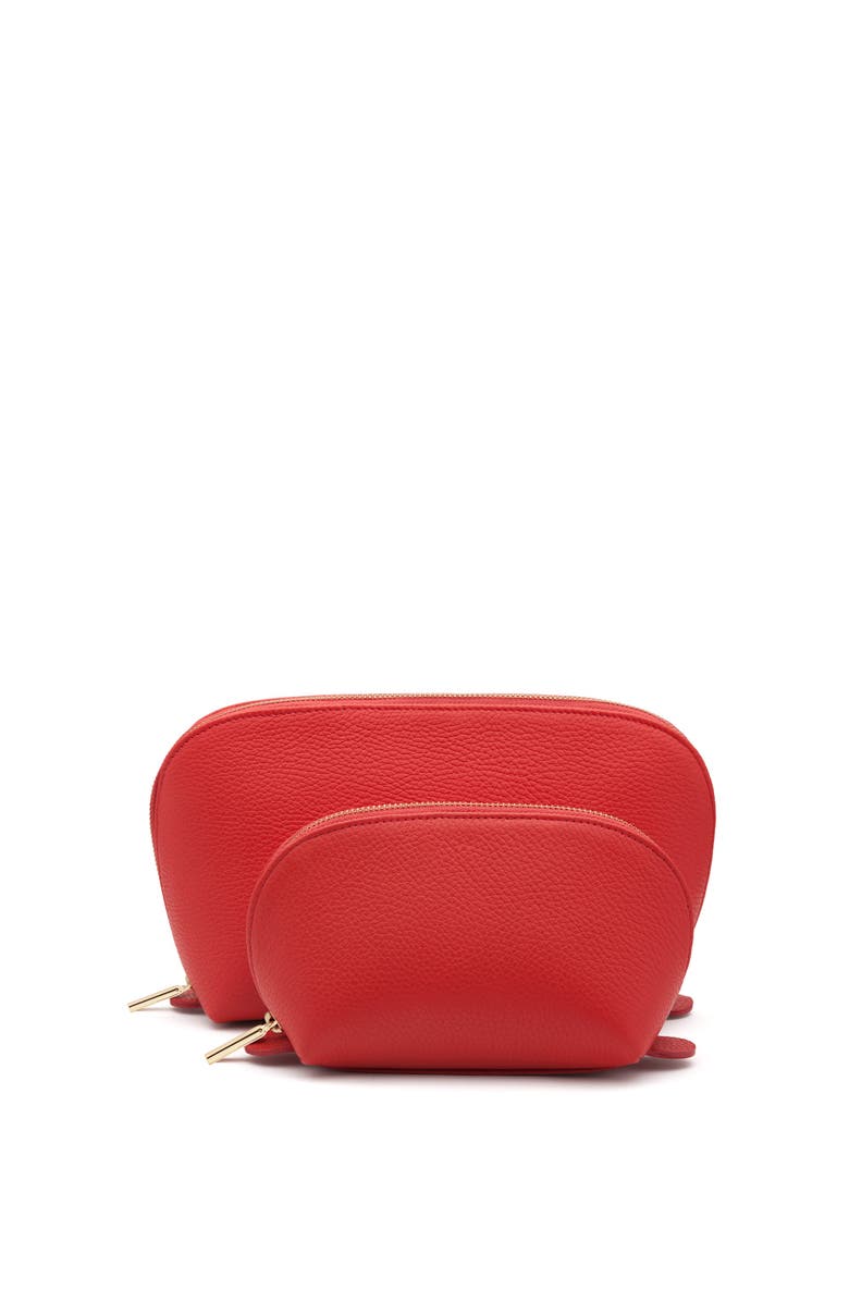 Cuyana Travel Case Set, Main, color, Red