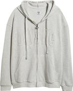 BOYS LIE <p>Grey Area Thermal Zip Sweatshirt</p>