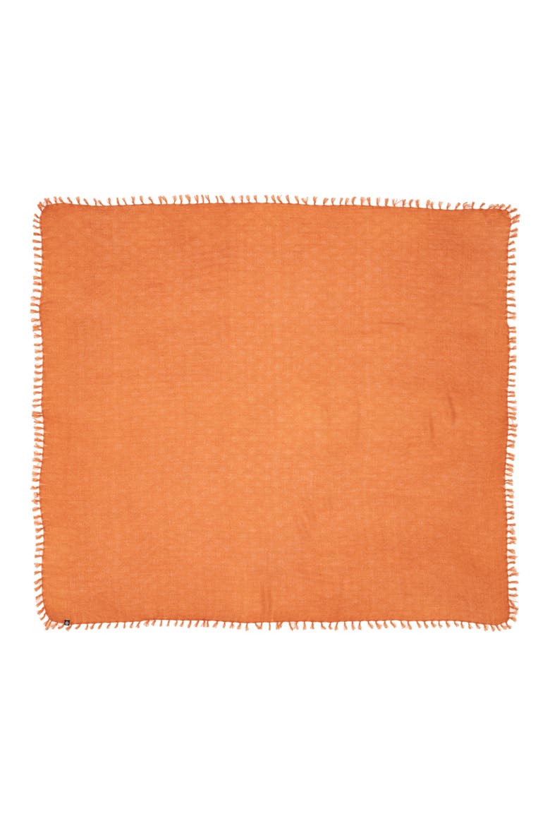 Solid Fringed Scarf, Alternate, color, RUST LEAF