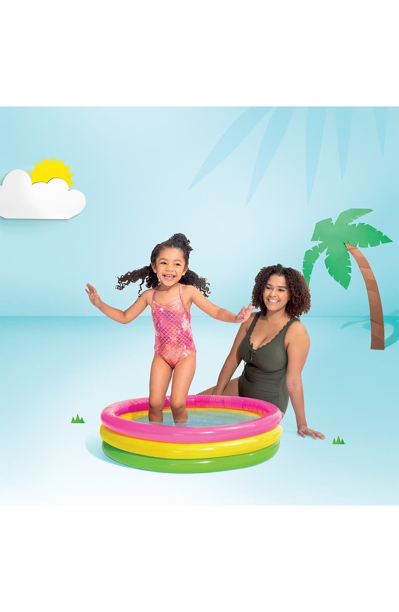 Intex Sunset Glow Baby Pool, Alternate, color, Multicolored