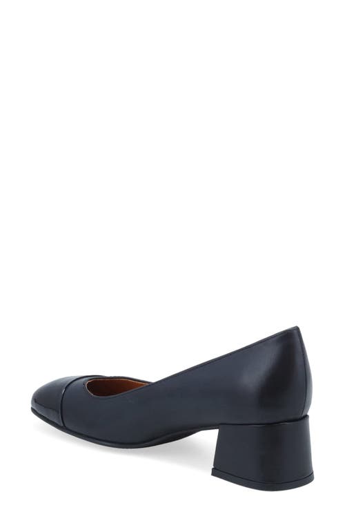 Miz Mooz Gilda Cap Toe Pump In Blue