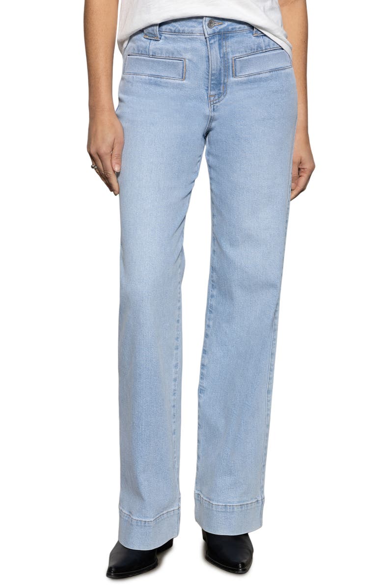 Sanctuary Voyage High Waist Straight Leg Jeans, Main, color, 