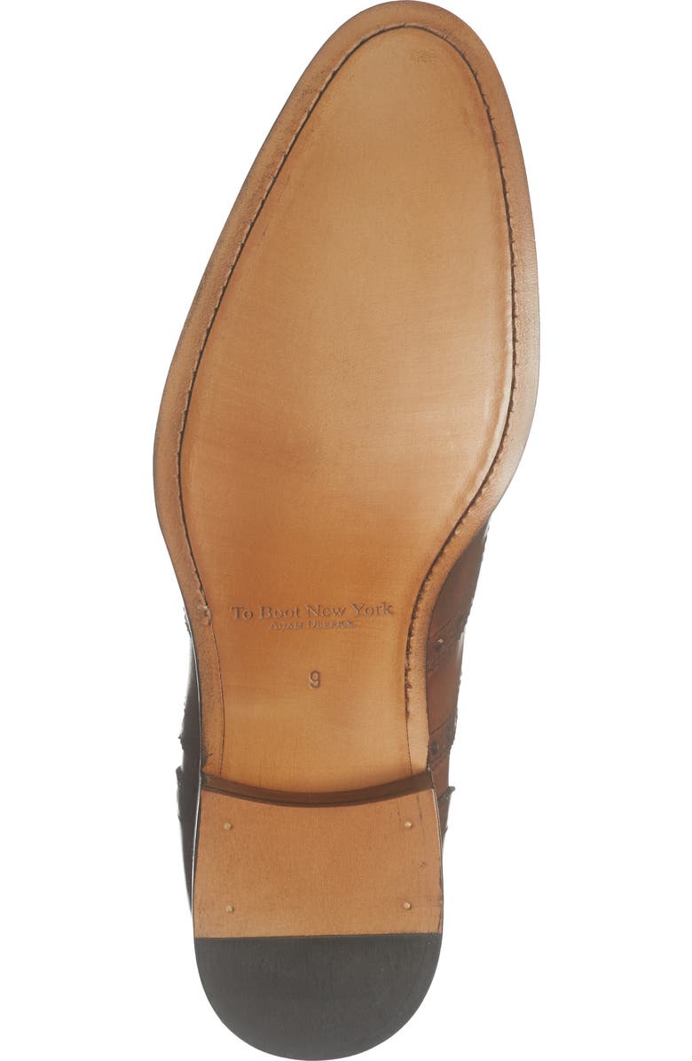 TO BOOT NEW YORK Angelo Brogue Wingtip Oxford, Alternate, color, Crust Paolo Cuoio
