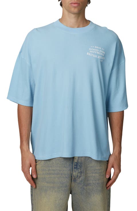 Boxy-Fit Stamp T-Shirt