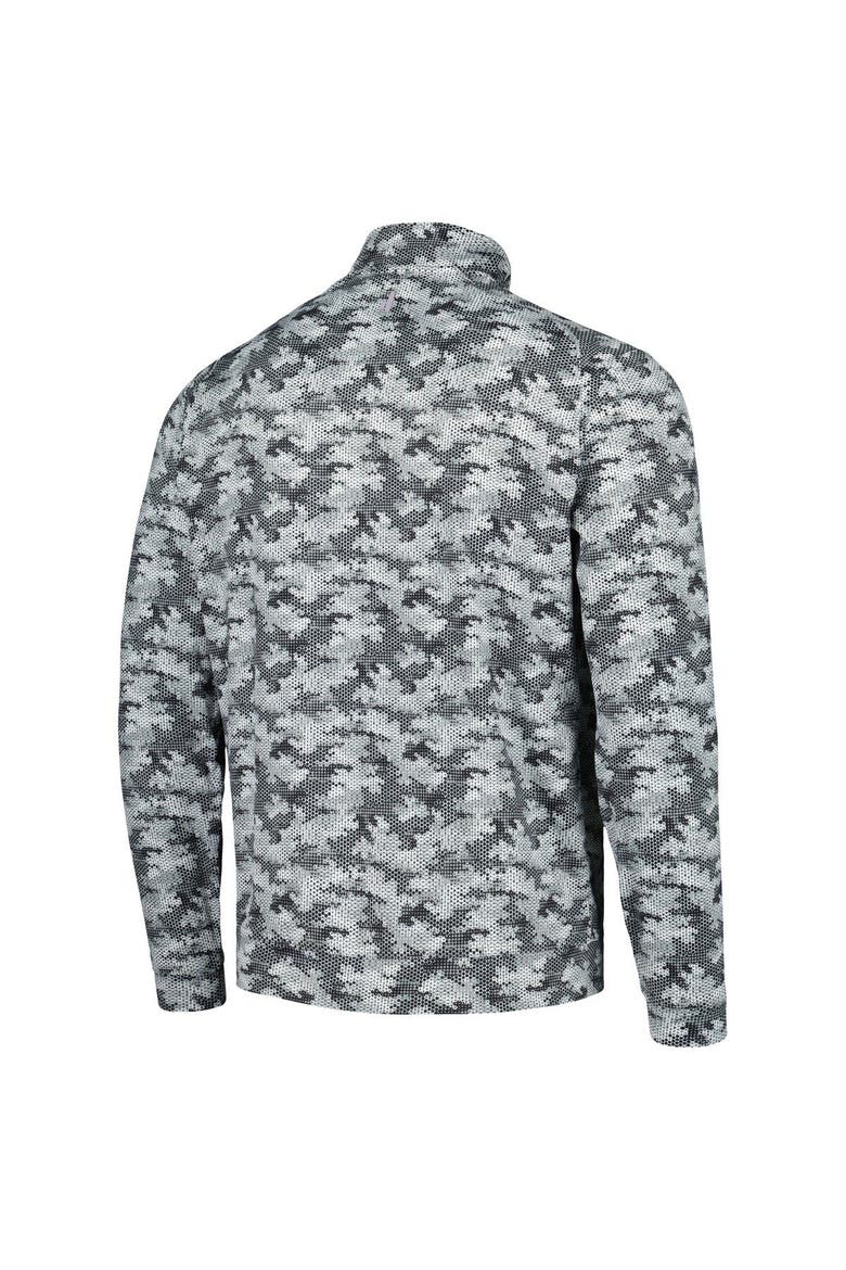 Men's johnnie-O Black TOUR Championship Lando Quarter-Zip Top, Alternate, color, Black