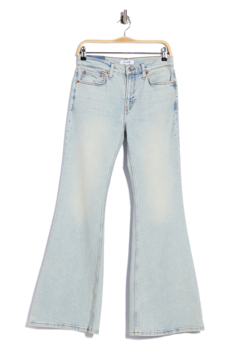 The Strutter High Waist Flare Leg Jeans, Alternate, color, SOLANABLUE