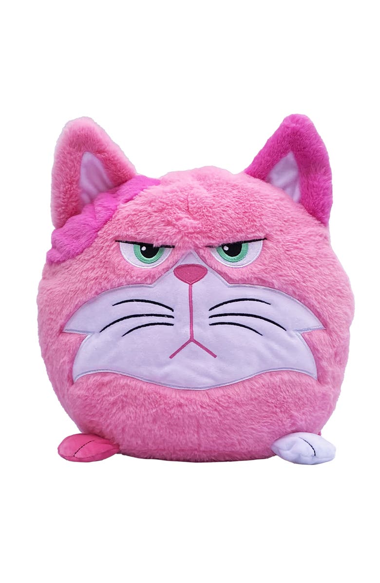 Hangry Petz Lucy Pink Cat 12 Inch Animal Plush, Main, color, Multicolored