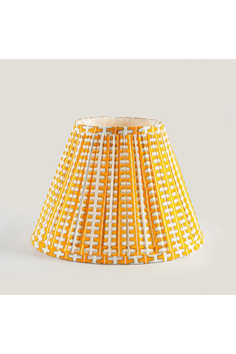 Meadow Striped Handblocked Lampshade, Main, color, Striped