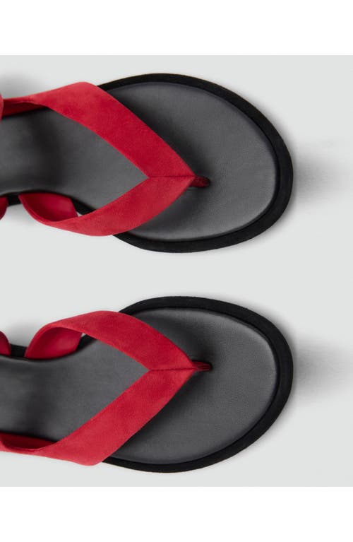 Mango Ankle Strap Sandal In Red