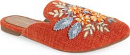 FUCHSIA Jute Embroidered Mule