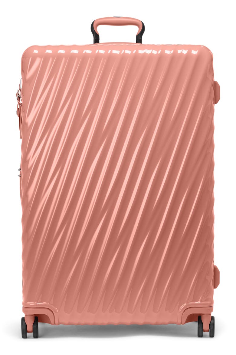 19 Degree Large Expandable Checked Luggage, Main, color, PINK CLAY