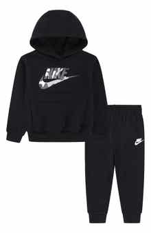 Kids' Camo Logo Hoodie & Sweatpants Set
