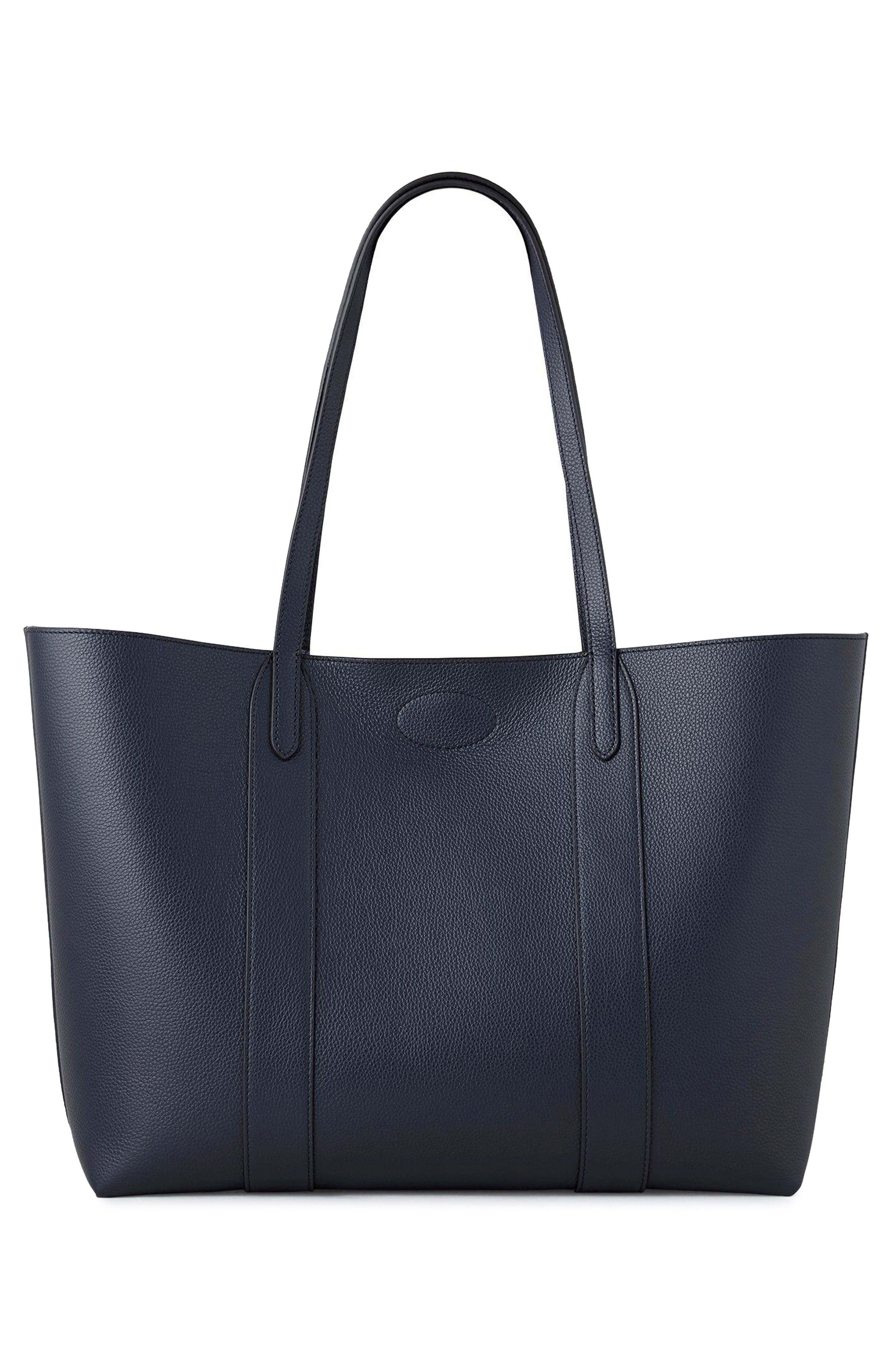 Bayswater Leather Tote, Alternate, color, NIGHT SKY/ POPLIN BLUE
