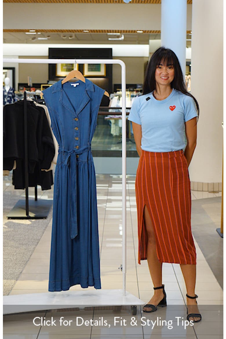 Tie Waist Denim Dress video