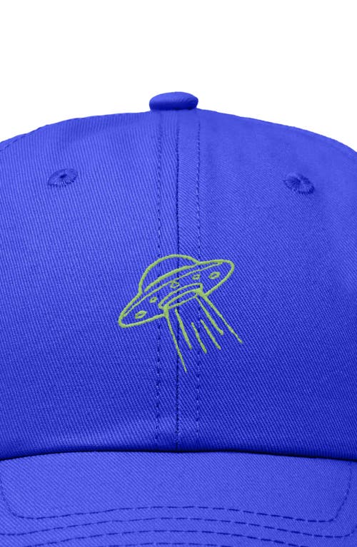 Shop Dalix Ufo Hat In Royal Blue