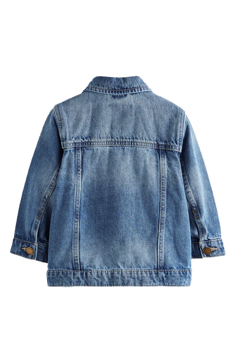 NEXT Kids' Cotton Denim Trucker Jacket, Alternate, color, 