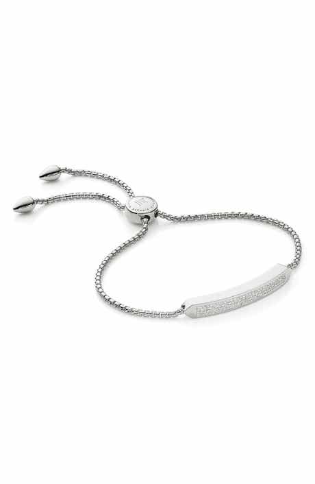 Monica Vinader Baja Skinny Pavé Diamond Bracelet