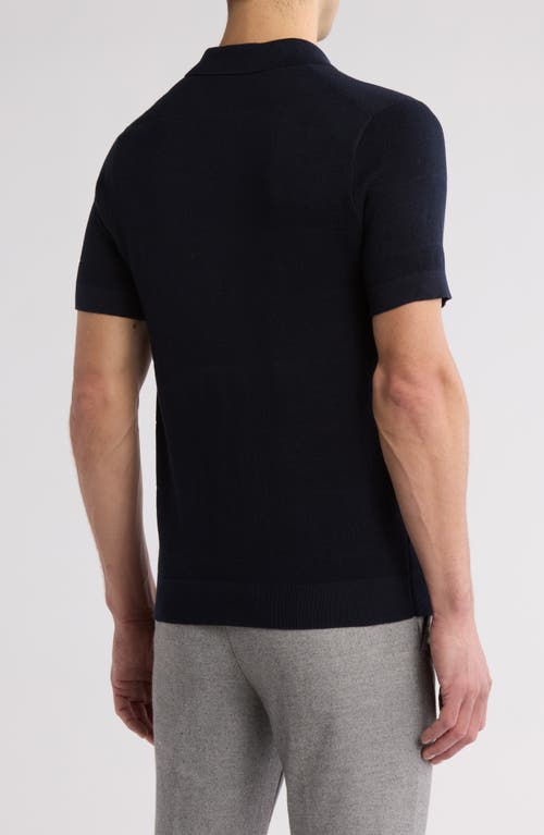 Rodd & Gunn Masons Flat Polo In Midnight