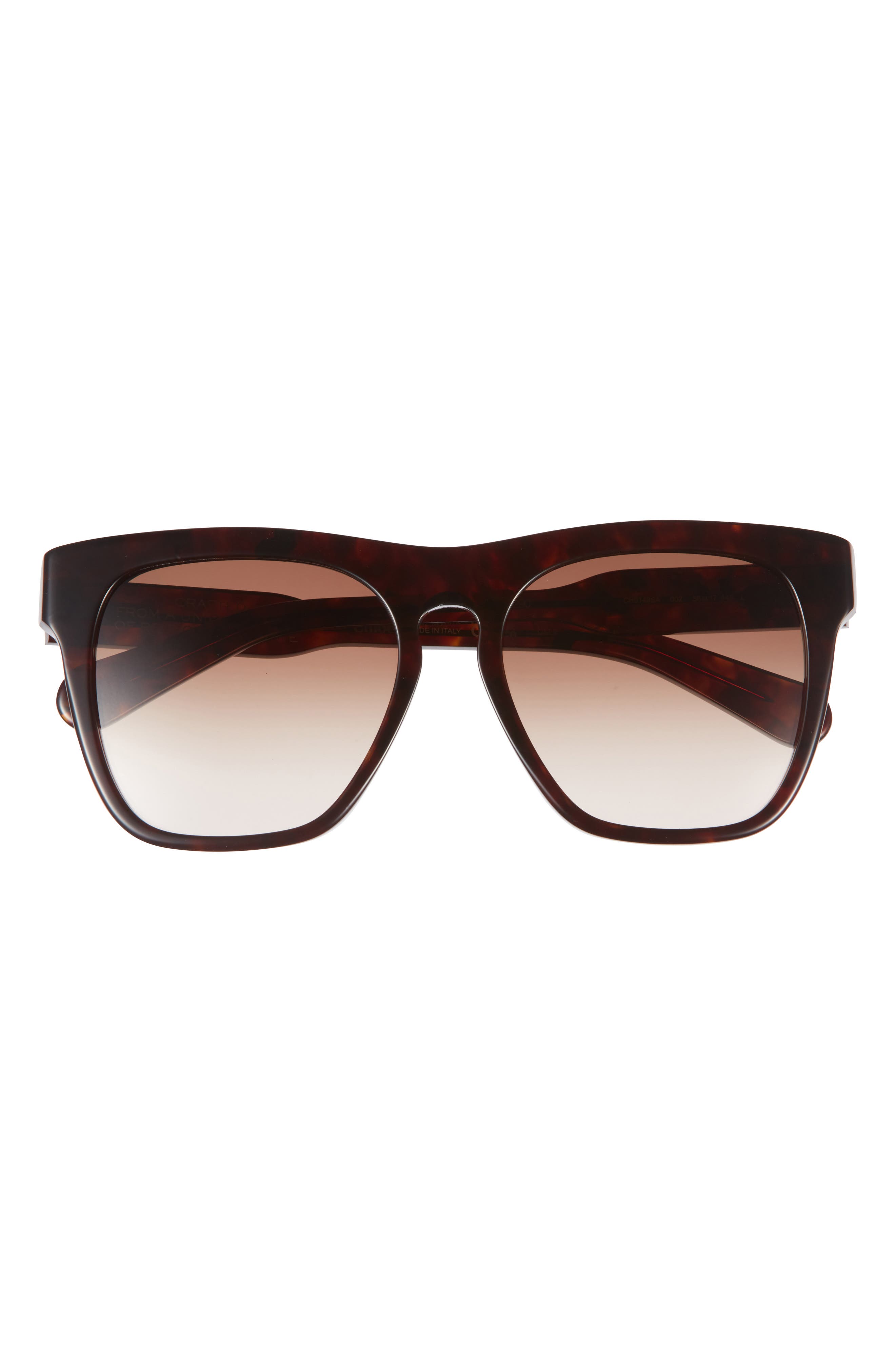 Chloé 56mm Square Sunglasses