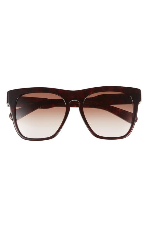 56mm Square Sunglasses