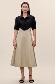 Rebecca Taylor Elspeth Colorblock Dress