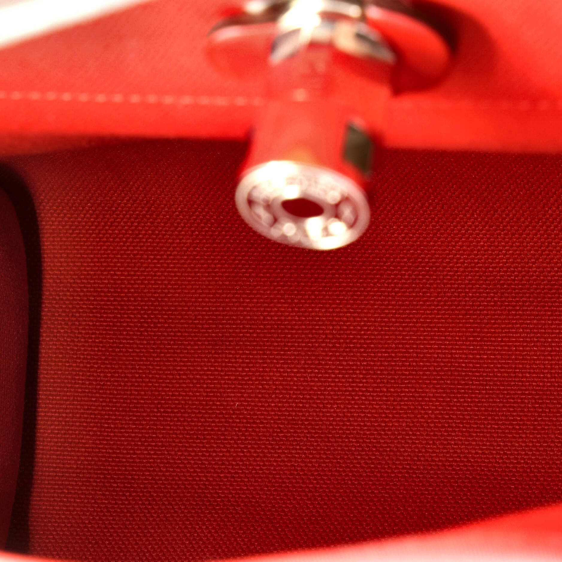 Pre-Owned Hermes Herbag Zip Leather and Toile 31, Alternate, color, 