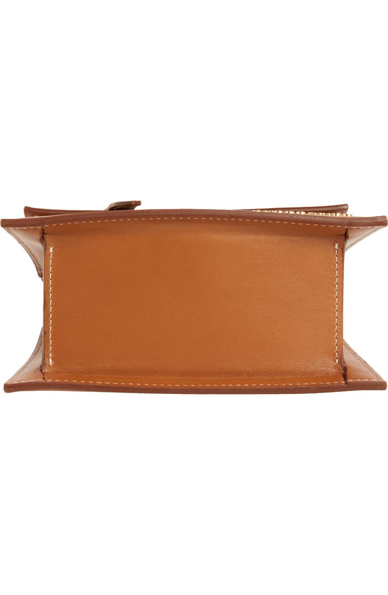 Jacquemus Le Chiquito Moyen Buckle Leather Top Handle Bag, Alternate, color,