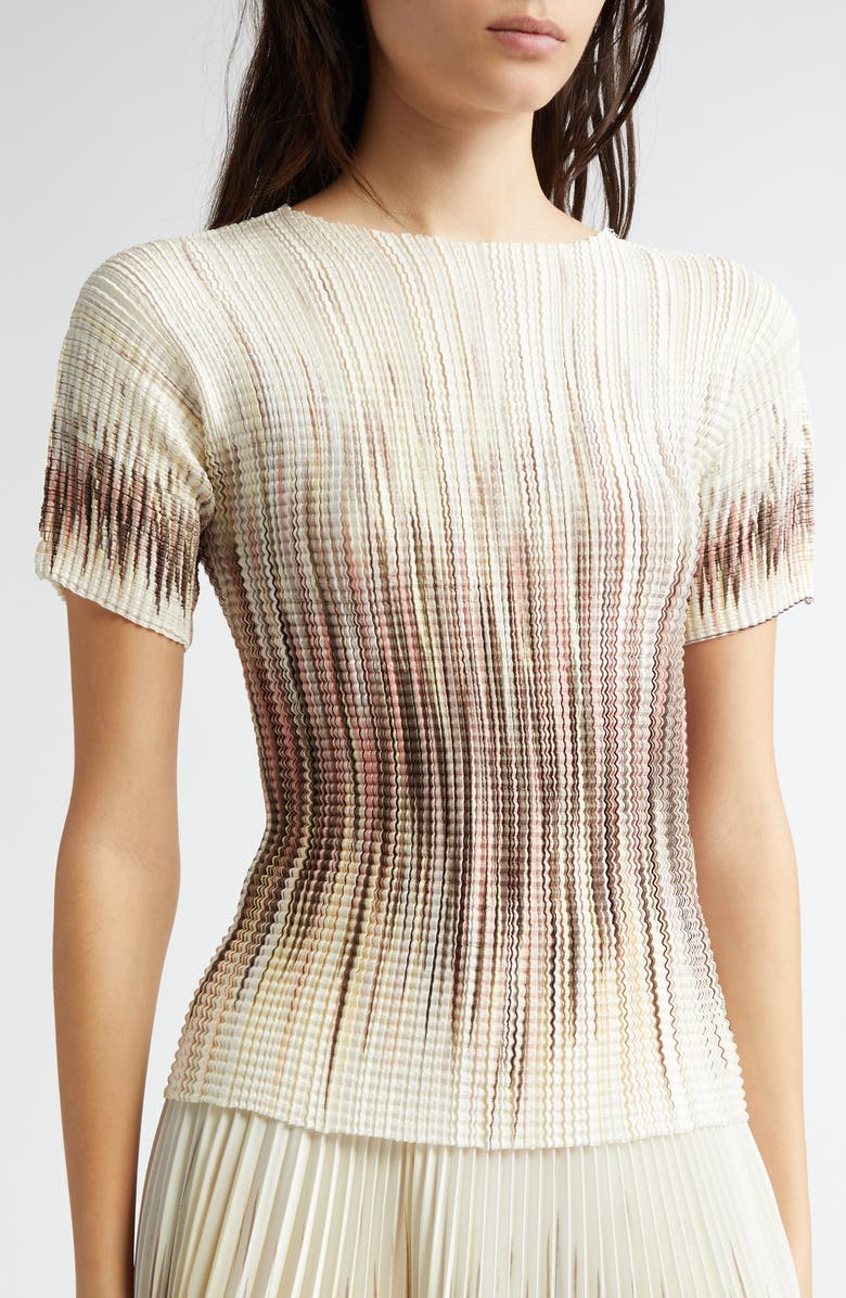 Herno Ombré Pleated Top, Alternate, color, 