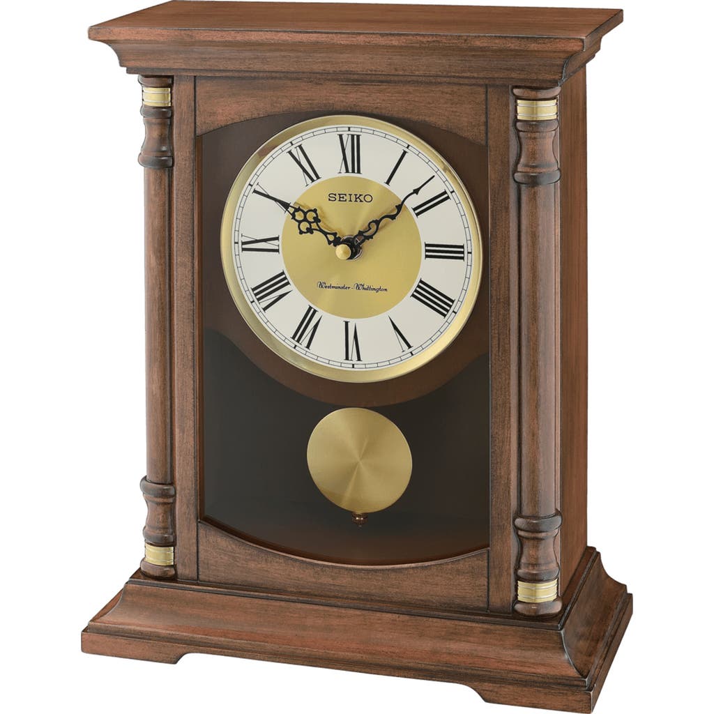Seiko Baron Pendulum Chime Clock in Brown  product