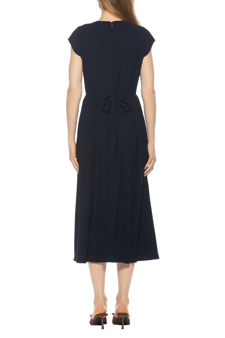 Cassiane Fit & Flare Dress, Alternate, color, LAPIS
