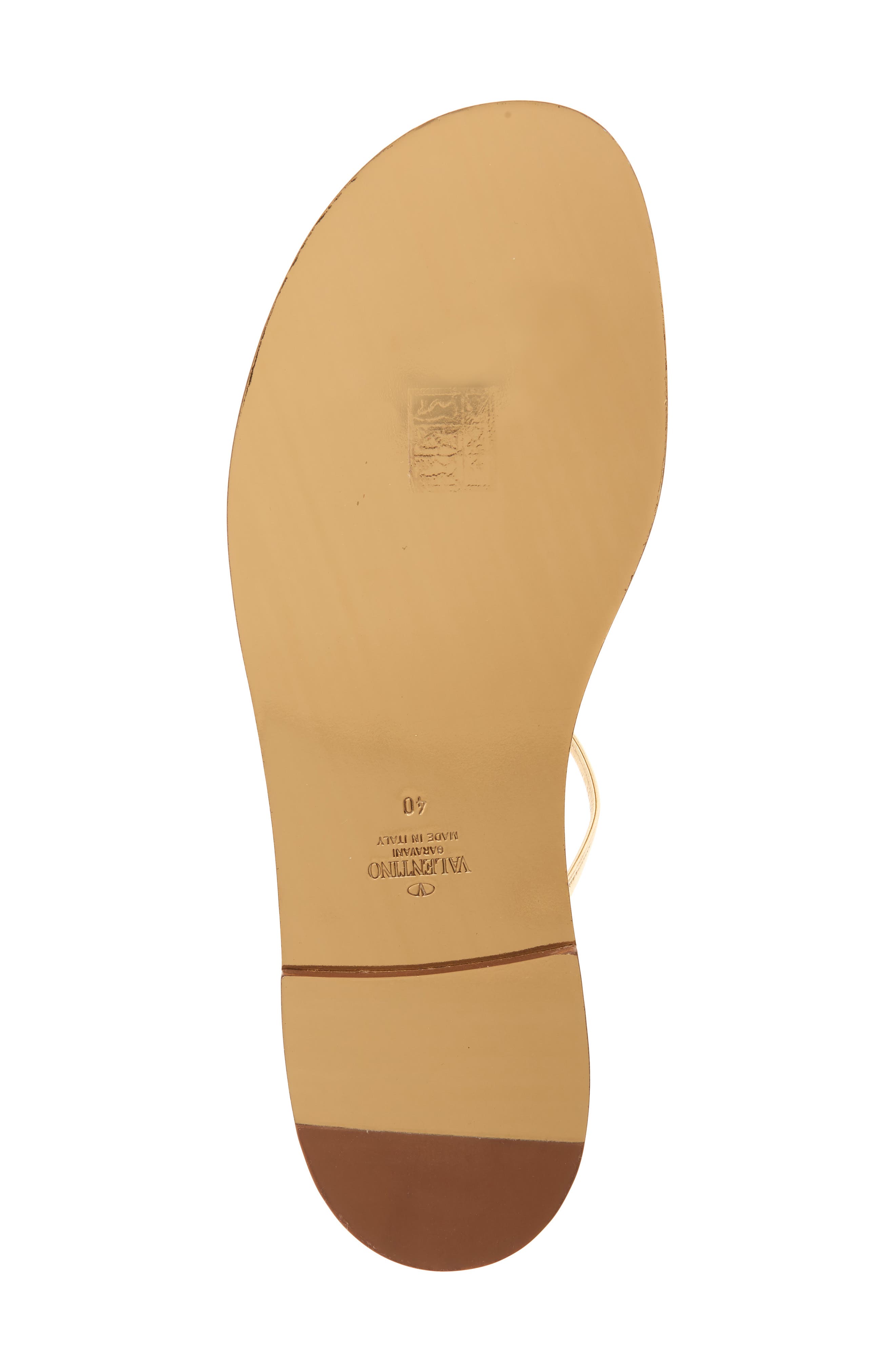 Valentino Garavani Rockstud T-Strap Sandal, Alternate, color, 