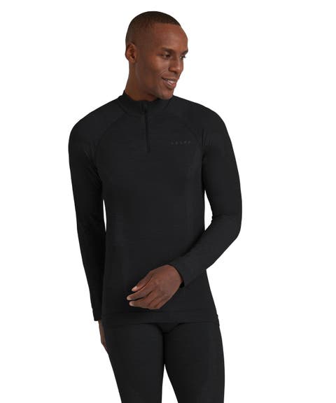 Wool Tech Zip Base Layer Top (Men)