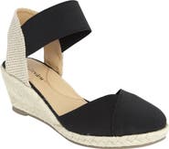 Comfortview The Abra Stretch Fabric Espadrille