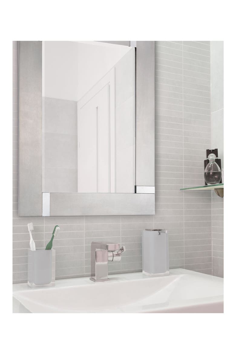 Capiz Mirror, Alternate, color, SILVER LEAF