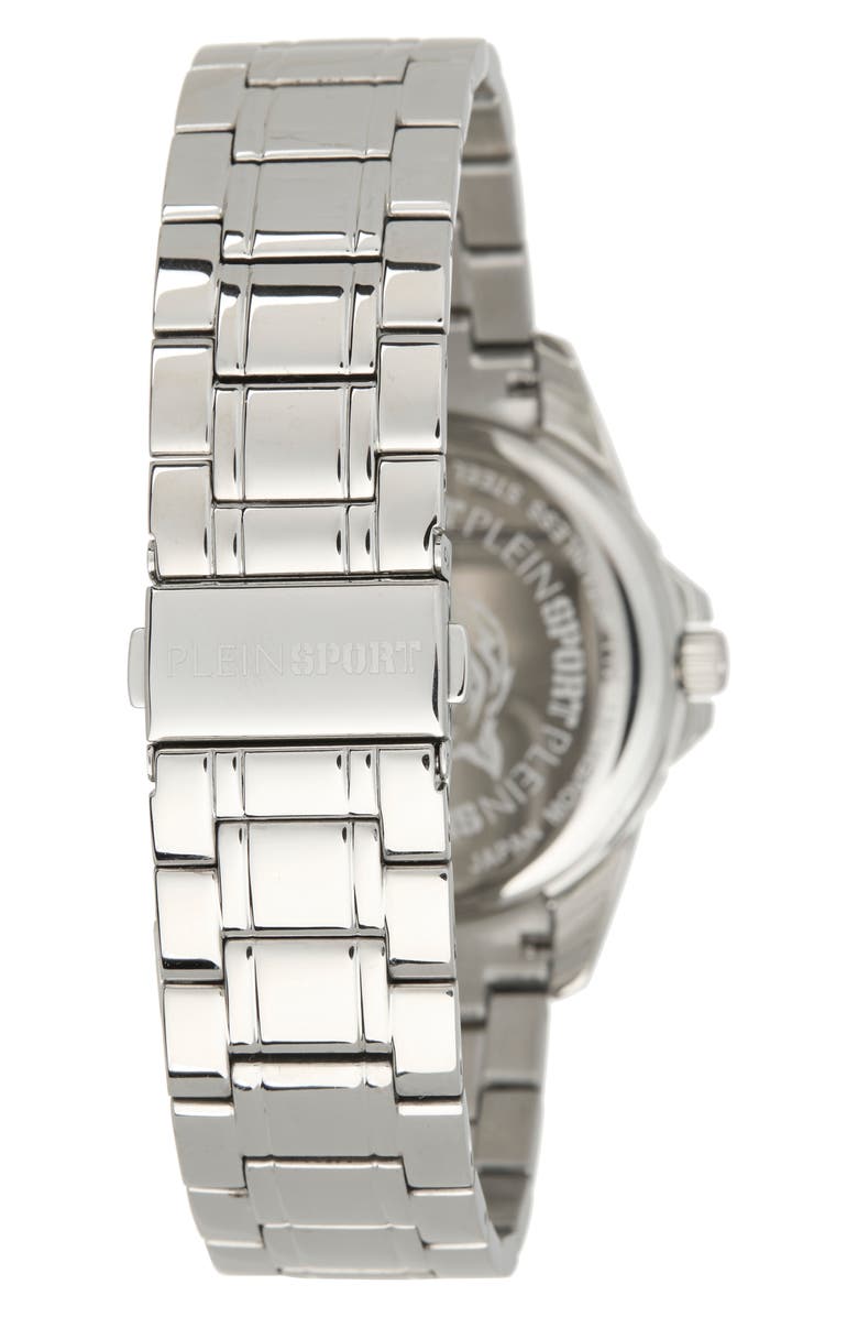 PLEIN SPORT Glam Bracelet Watch, Alternate, color, Stainless Steel