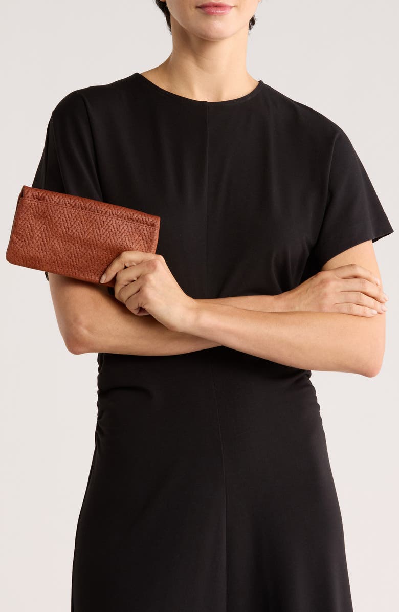 HOBO Lumen Continental Wallet, Alternate, color, Tuscan Brown