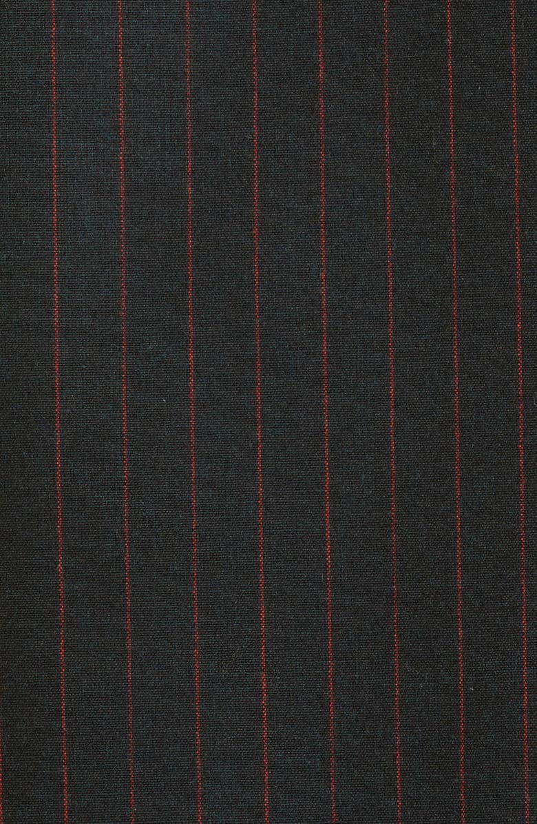 Bottega Veneta Pinstripe Wool Shirt Jacket, Alternate, color, 