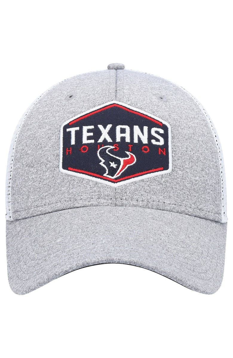 '47 Men's '47 Heathered Gray/White Houston Texans Hitch Contender Flex Hat, Alternate, color, 