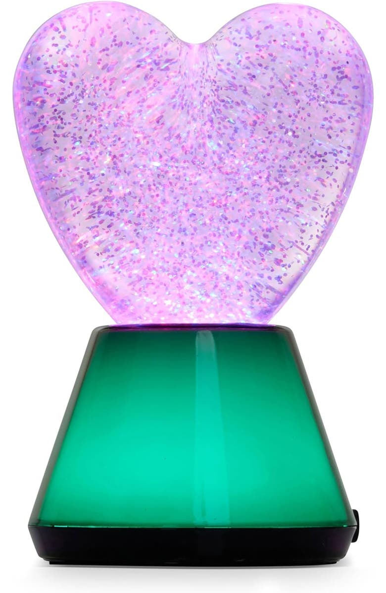 TREND TECH Glitter Heart Bluetooth Speaker, Alternate, color, NO COLOR